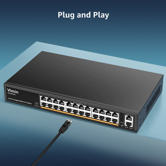 How to Set Up a VIMIN Unmanaged Switch in Minutes – No IT Skills Needed